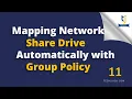How to Map Network Drive - Using Group Policy Windows Server 2025