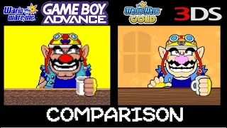 WarioWare Inc Original Vs WarioWare Gold Microgame Comparison 