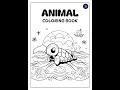Minimalist animal coloring worksheets - Part 1 Free Printables
