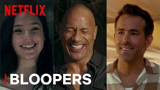 RED NOTICE Bloopers Dwayne Johnson Ryan Reynolds Gal Gadot Netflix India