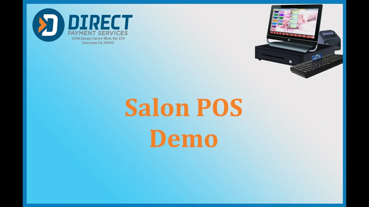Outline Video Salon POS demo English