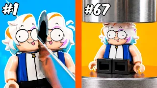 100 formas de DESTRUIR LEGO | ChuyMine REACCIONA a TD BRICKS