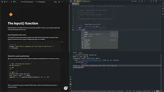 Python Crash Course 19 The input function
