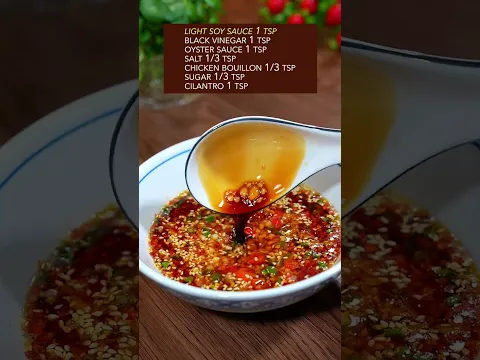 Download MP3 HOW TO MAKE CHINESE SECRET DIPPING SAUCE? #recipe #sauce #chinesefood #cooking #spicyfood #shorts