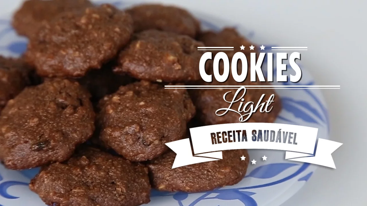 COOKIES LIGHT {AVEIA E AMENDOIM} MAMÃE VIDA SAUDÁVEL #33