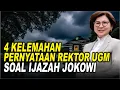 Download Lagu 4 Kelemahan Pernyataan Rektor UGM soal Ijazah Jokowi