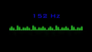 152 Hz Pure Tone Frequency NO Music For Meditation Testing Black Screen