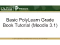Gradebook Basic Tutorial Moodle 3 1