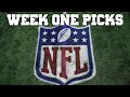 NFL Week 1 Picks