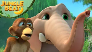 Munki's Trunk! | Jungle Beat | Munki and Trunk's Wildest Moments | Cartoons For Kids