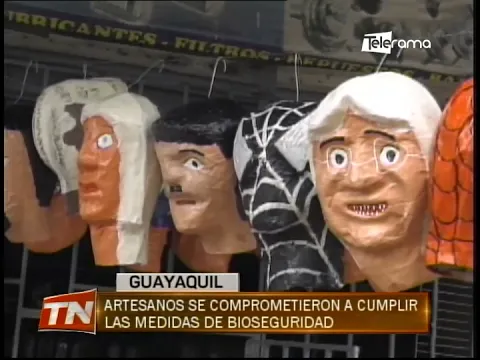 Artesanos se comprometieron a cumplir medidas de bioseguridad