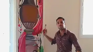 اشيك ديكور رائع علي عمود رسبشن رسم ترمبولي فاظه معا ستاره دندنها