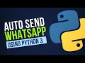 Auto sender on WhatsApp using pyautogui Python Code