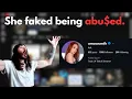 Did Amouranth fake being a victim