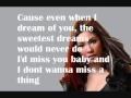 Download Lagu Regine Velasquez- I Don't Wanna Miss A Thing (Lyrics)