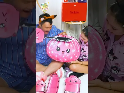 🥟Super Giant Viral Dumpling Skin Care💄초대형 만두 말랑이 스킨케어 하기