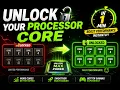 Unlock CPU cores just in 1 min
