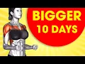 BIGGER Breast Increase Exercise In 7 Days Do It Every Day