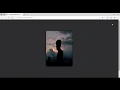 Pure CSS profile card using HTML and CSS3