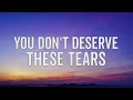 Lexi Jayde - you don't deserve these tears (Lyrics Video)