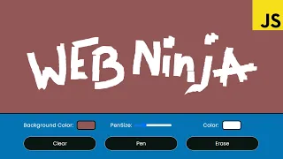 Canvas Drawing App using HTML CSS Javascript
