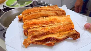 Você fritou a vida toda errado o torresmo! O segredo é ...O MELHOR TORRESMO DE BOTECO