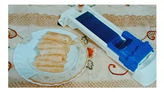 حصرى ولأول مره سر إستخدام ماكينة ورق العنب فى عمل محشى الكرمب الملفوف 