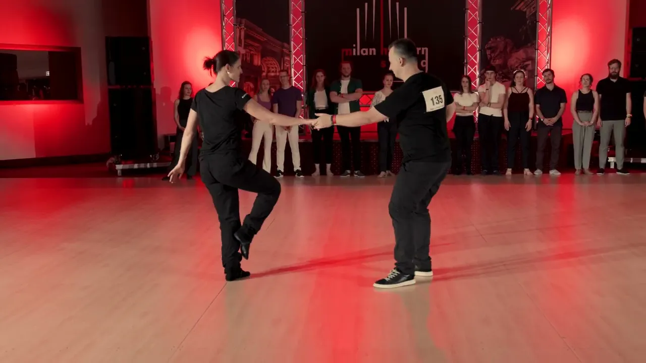 Miroslav Paulik & Annamaria Albert - 5th place Strictly Intermediate - Milan Modern Swing 2023