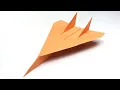 Fastest Paper Plane that FLY FAR - Easy Paper Airplane Tutorial