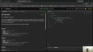 LeetCode Plus One Array Explained Easy C Solution Coding Interview PreparationPlus ONe