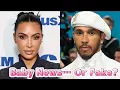 Kim Kardashian PREGNANT with Lewis Hamilton Super Bowl Date Paris Romance Explained