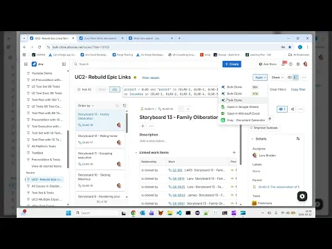 watch Bulk Clone Professional for Jira video
