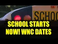 Back to School 2026 Western North Carolina Districts Start Dates Prep Tips