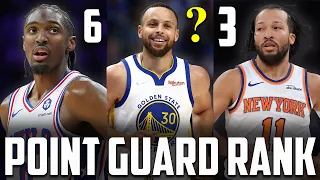 Ranking EVERY Starting Point Guard From All 30 NBA Teams