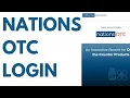 Nations OTC Login Sign in Catalog Online Ordering