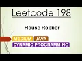 Leetcode 198 House Robber Java