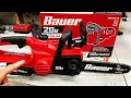 Honest Review Of The Bauer 20 Volt 10 Cordless Battery Operated Chainsaw Lots Of Power