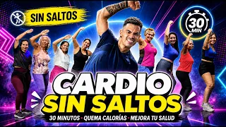 RUTINA DE CARDIO PARA ADELGAZAR TODO EL CUERPO | CARDIO QUEMAGRASA SIN SALTOS