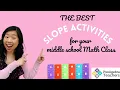 The 3 best slope activities for your middle school Math class