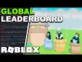 How To Make GOBAL LEADERBOARDS - Roblox Studio 2026