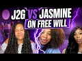 J2G vs Jasmine on Freedom of Will