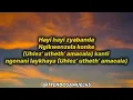 Big Zulu & Azana - Amacala Othando (lyrics) ft. Malungelo