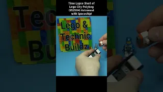 Time Lapse Short of Lego City Polybag (952504) Astronaut With Spaceship