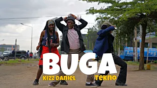 BUGA Kizz Daniel Ft Tekno Official Dance Video Tileh Pacbro Buga Dance 