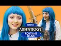 Download Lagu Ashnikko Answers Questions About Their Life And Paints A Self-Portrait | Portrait Mode