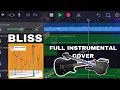 Download Lagu Muse - Bliss (FULL Instrumental Cover - garageband)