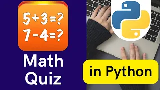 Math Quiz in Python Create random arithmetic questions Project for beginners