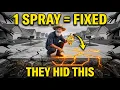 1 Spray SEALS EVERY Concrete Crack PERMANENTLY Big Concrete Doesn t Want You to Know