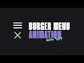 How To Create an Animated Burger Menu with HTML CSS and JavaScript