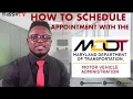 How to Schedule Appointment with the Maryland Motor Vehicle Administration